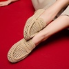 image:imageNaturalizer BloomDune Tan Perforated Suede
