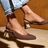 image:imageNaturalizer JaylaCappuccino Brown Faux Leather