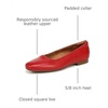 image:imageNaturalizer KellyBalletCrimson Red Leather
