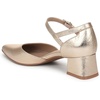 image:imageNaturalizer MaddoxChampagne Metallic Leather