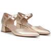 image:imageNaturalizer MaddoxChampagne Metallic Leather