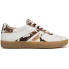 image:imageNaturalizer MedinaWarm White LeatherBrown Cow Print