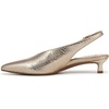 image:imageNaturalizer NicoletteChampagne Metallic Leather