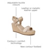 image:imageNaturalizer Stella4 Strappy SandalsBeige Multi Woven
