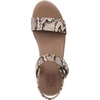 image:imageNaturalizer Stella4 Strappy SandalsBeige Snake Print Leather