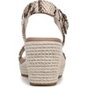 image:imageNaturalizer Stella4 Strappy SandalsBeige Snake Print Leather