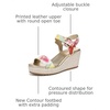 image:imageNaturalizer Stella4 Strappy SandalsSunlight Floral Leather