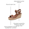 image:imageNaturalizer Stella4 Strappy SandalsWalnut Brown Leather