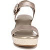 image:imageNaturalizer Stella4 Strappy SandalsWarm Silver Leather