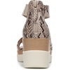 image:imageNaturalizer Women Goodtimes Casual Ankle Straps Wedge SandalBeige Snake Print