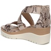 image:imageNaturalizer Women Goodtimes Casual Ankle Straps Wedge SandalBeige Snake Print