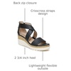 image:imageNaturalizer Women Goodtimes Casual Ankle Straps Wedge SandalBlack