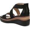 image:imageNaturalizer Women Goodtimes Casual Ankle Straps Wedge SandalBlackBlack Wedge