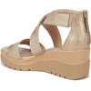 image:imageNaturalizer Women Goodtimes Casual Ankle Straps Wedge SandalGold Faux Leather