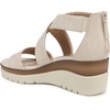 image:imageNaturalizer Women Goodtimes Casual Ankle Straps Wedge SandalLight Sand Tan