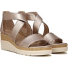 image:imageNaturalizer Women Goodtimes Casual Ankle Straps Wedge SandalWarm Silver Synthetic