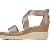 image:imageNaturalizer Women Goodtimes Casual Ankle Straps Wedge SandalWarm Silver Synthetic