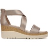 image:imageNaturalizer Women Goodtimes Casual Ankle Straps Wedge SandalWarm Silver Synthetic