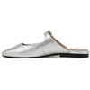 image:imageNaturalizer Womens Apple Slip On Mary Jane MuleSilver Metallic