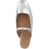 image:imageNaturalizer Womens Apple Slip On Mary Jane MuleSilver Metallic