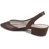 image:imageNaturalizer Womens Banks Slingback PumpBrown Leopard Print Mesh