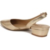 image:imageNaturalizer Womens Banks Slingback PumpDark Gold Metallic Leather