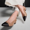 image:imageNaturalizer Womens Banks Slingback PumpFrench Navy Blue Leather