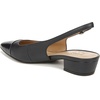 image:imageNaturalizer Womens Banks Slingback PumpFrench Navy Blue Leather