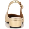 image:imageNaturalizer Womens Banks Slingback PumpGold MetallicBlack Toe Cap