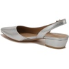 image:imageNaturalizer Womens Banks Slingback PumpSilver Metallic Leather