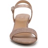 image:imageNaturalizer Womens Bristol SandalBlush Pink Metallic Snake
