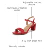 image:imageNaturalizer Womens Bristol SandalCrimson Red Smooth