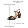 image:imageNaturalizer Womens Bristol SandalMerlot Red With Ornament