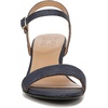 image:imageNaturalizer Womens Bristol SandalNavy Blue Textured Metallic