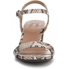 image:imageNaturalizer Womens Bristol SandalSnake Beige Faux Leather