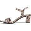 image:imageNaturalizer Womens Bristol SandalSnake Beige Faux Leather