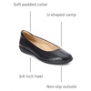 image:imageNaturalizer Womens Flexy Ballet FlatBlack