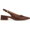 image:imageNaturalizer Womens Ginger Snip Toe Slingbacks PumpBrown Croco