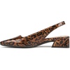 image:imageNaturalizer Womens Ginger Snip Toe Slingbacks PumpCheetah Patent Brown