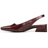 image:imageNaturalizer Womens Ginger Snip Toe Slingbacks PumpCranberry Red Patent
