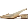 image:imageNaturalizer Womens Ginger Snip Toe Slingbacks PumpDark Gold Metallic