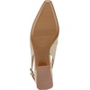 image:imageNaturalizer Womens Ginger Snip Toe Slingbacks PumpGold Lizard Metallic