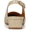 image:imageNaturalizer Womens Ginger Snip Toe Slingbacks PumpGold Lizard Metallic
