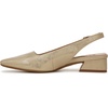image:imageNaturalizer Womens Ginger Snip Toe Slingbacks PumpGold Lizard Metallic