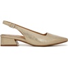 image:imageNaturalizer Womens Ginger Snip Toe Slingbacks PumpGold Lizard Metallic