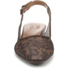 image:imageNaturalizer Womens Ginger Snip Toe Slingbacks PumpLeopard Print Mesh
