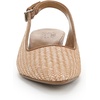 image:imageNaturalizer Womens Ginger Snip Toe Slingbacks PumpPearl Straw Tan
