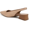 image:imageNaturalizer Womens Ginger Snip Toe Slingbacks PumpPearl Straw Tan