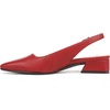 image:imageNaturalizer Womens Ginger Snip Toe Slingbacks PumpRed Faux Leather