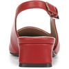 image:imageNaturalizer Womens Ginger Snip Toe Slingbacks PumpRed Faux Leather